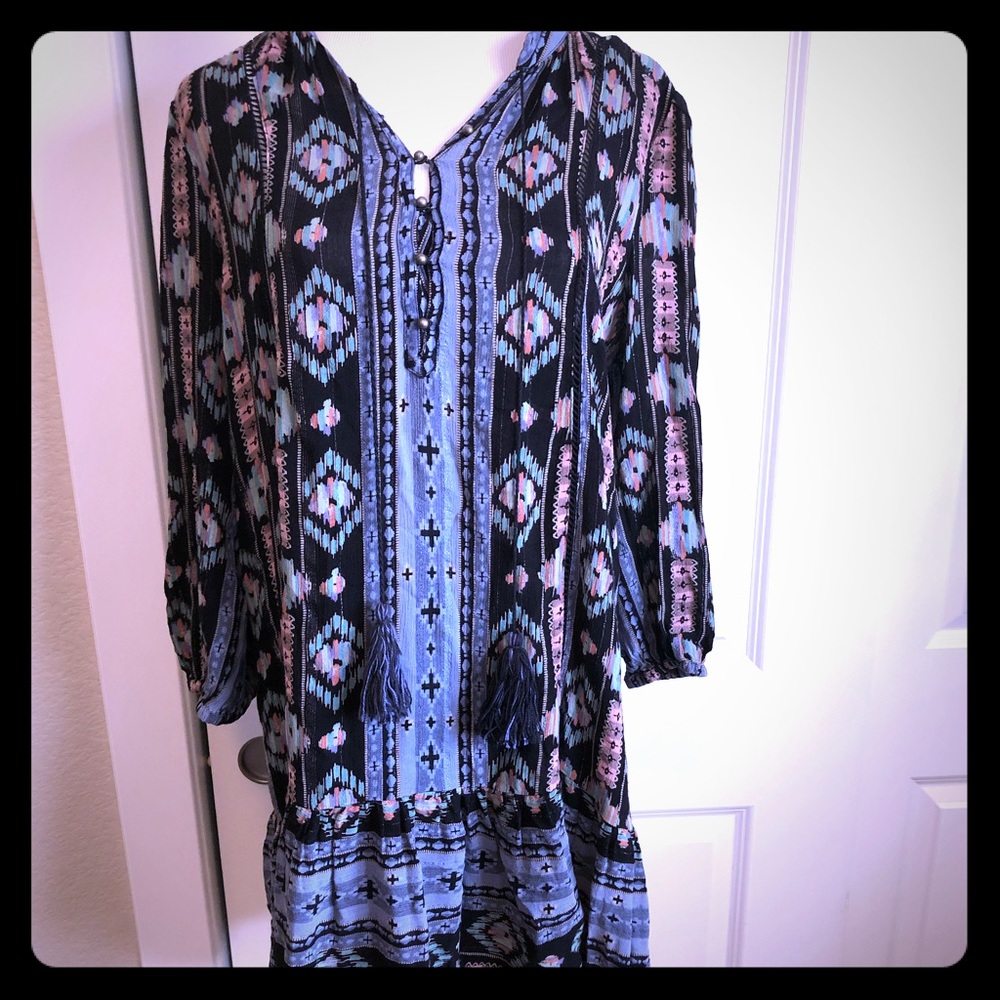 Anthropologie Holding Horses 🐎 Tassel Dress 👗